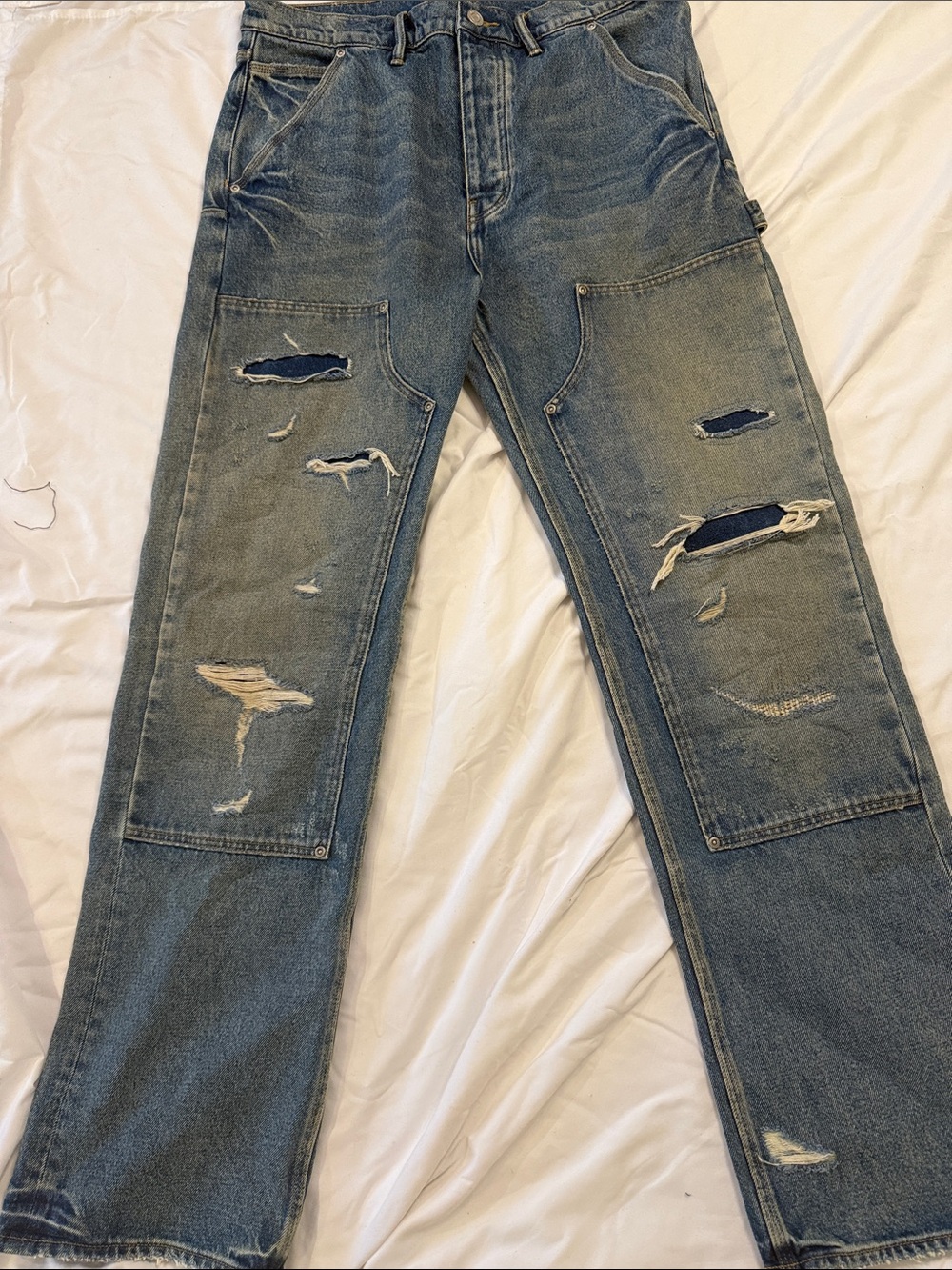 Purple Brand Carpenter drop-crotch jeans